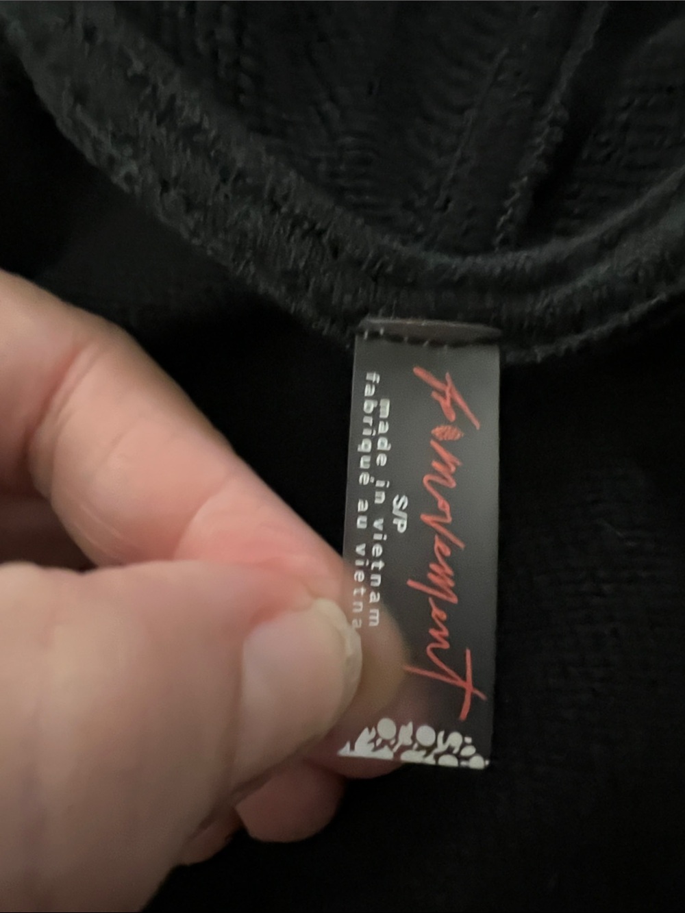 Free People Movement Cropped Pullover Hoodie Women’s Small - Picture 6 of 8